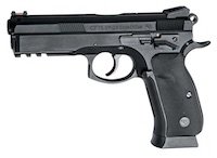 CZ 75 SP-01 Shadow - один из лучших спортивных пистолетов, разработанный в Чехии. Его большой вес и плавный спуск позволяют стрелять точно даже не имея большого опыта.